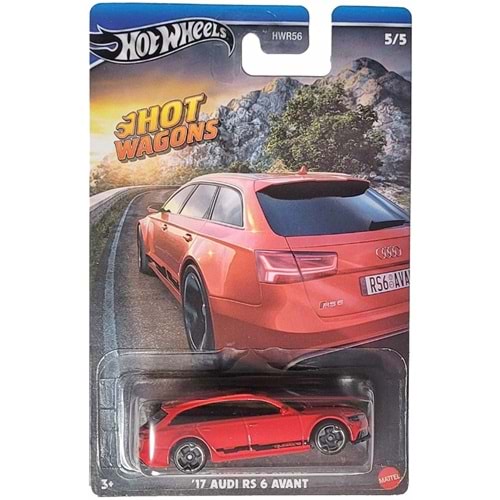 Mattel Hot Wheels Themed Automotive Hot Wagons 2017 Audi RS 6 Avant