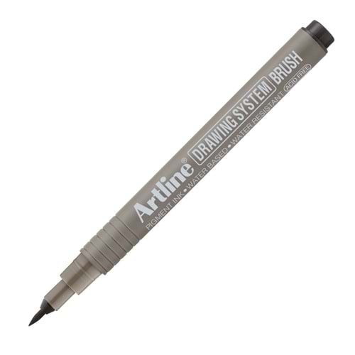Artline Çizim Kalemi Fırça Uç Siyah 23FN