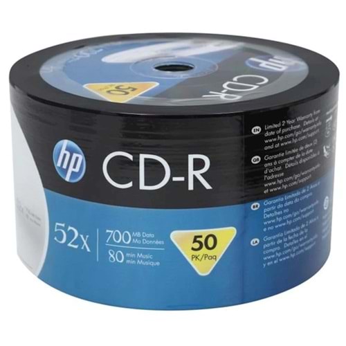 HP CD-R 52 X 700 MB 50 li Paket
