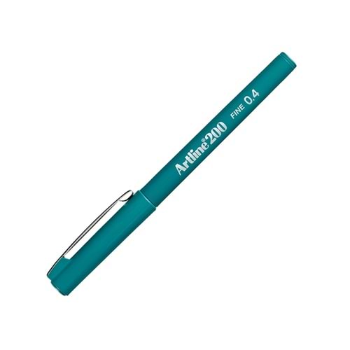 Artline 200 Fine Keçe Uçlu Yazı Kalemi 0.4mm Dark Green
