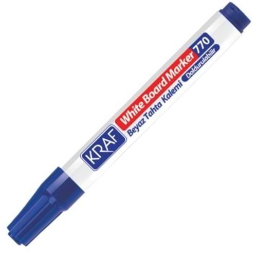 Kraf Beyaz Tahta Kalemi Kod 770 Mavi Renk