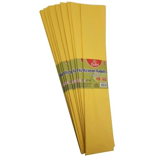 Krepon Kağıdı 50 Cm X 200 Cm Açık Sarı