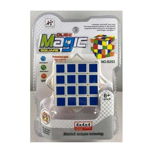 Magic Cube Square Sabır Kupu 4X4 Vakumda