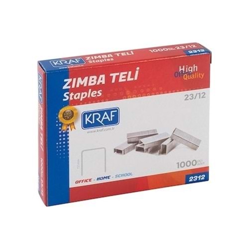 Kraf Zımba Teli 23/12 1000 li Paket