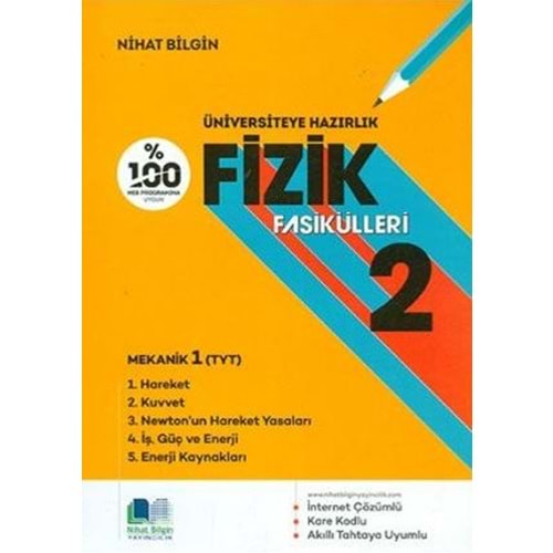 Nihat Bilgin Üniversite Hazırlık Fizik Fasikülleri 2. Kitap
