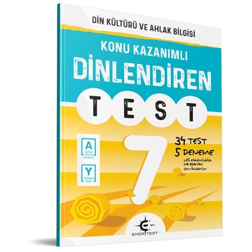 EKER TEST DİNLENDİREN DİN 7. SINIF TEST