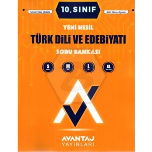 Avantaj 10. Sınıf Soru Bankası Türk Dili ve Edebiyatı