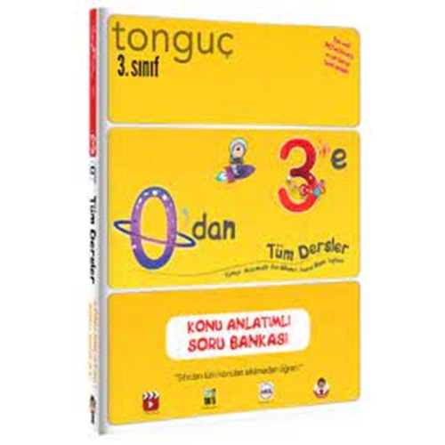 Tonguç 3. Sınıf 0 dan 3 e Tüm dersler Konu Anlatımlı Soru Bankası