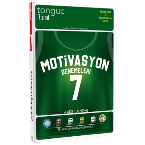 Tonguç 7. Sınıf Motivasyon Denemeleri 4 lü